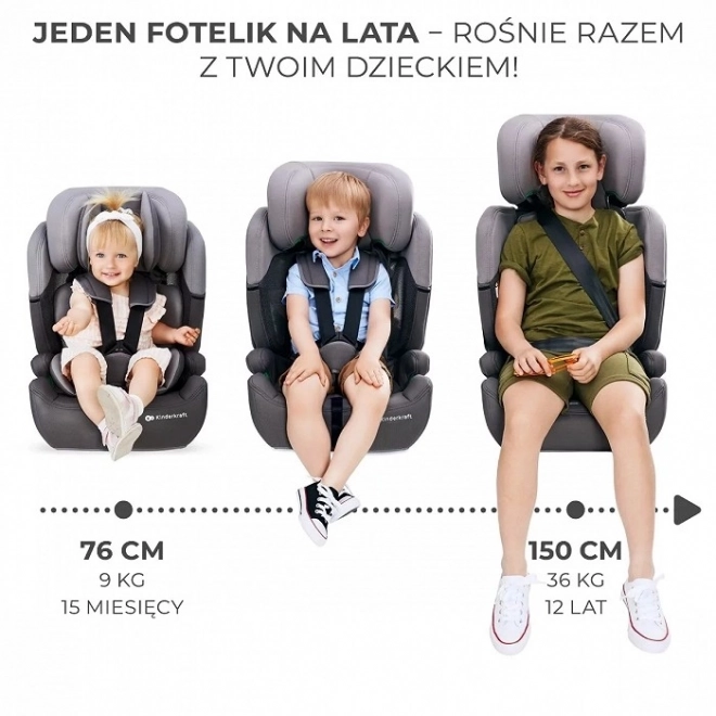 Autostoeltje COMFORT UP i-Size 76-150 cm 9-36 kg – Groen