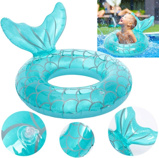 Kinder opblaasbare zwemring Zeemeermin 60 cm