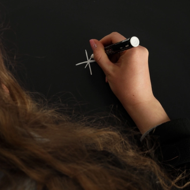 Set krijtmarkers voor borden en glas - 8 kleuren