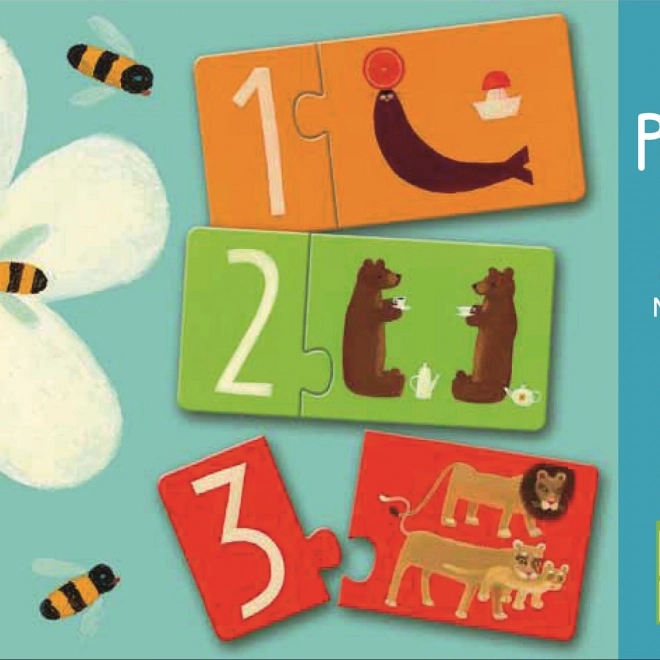 Duo puzzel Nummers DJECO