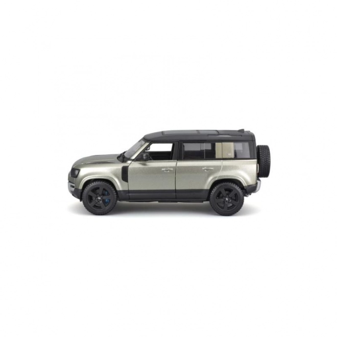 Metalen autootje Land Rover Defender 110 groen