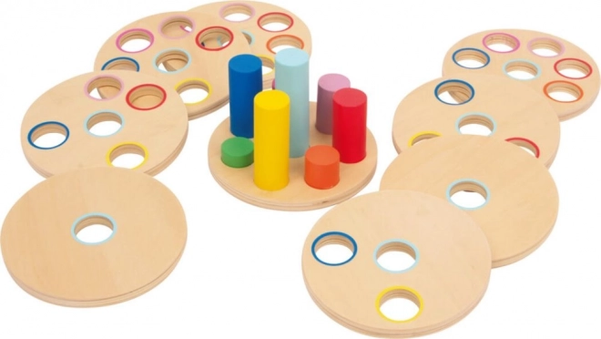 Small Foot Logisch Houten Stapelspel