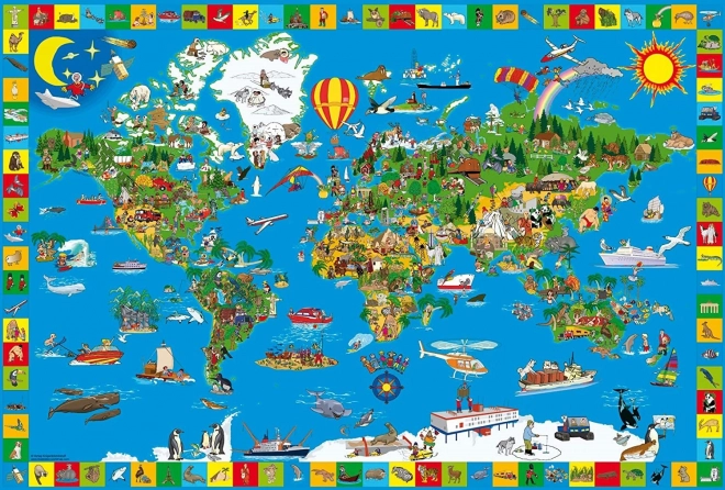Puzzel Jouw Geweldige Wereld 200 stukjes