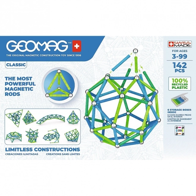 Geomag Classic 142 stuks