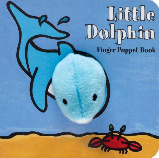 Vingerpop-boekje Kleine dolfijn van Chronicle Books