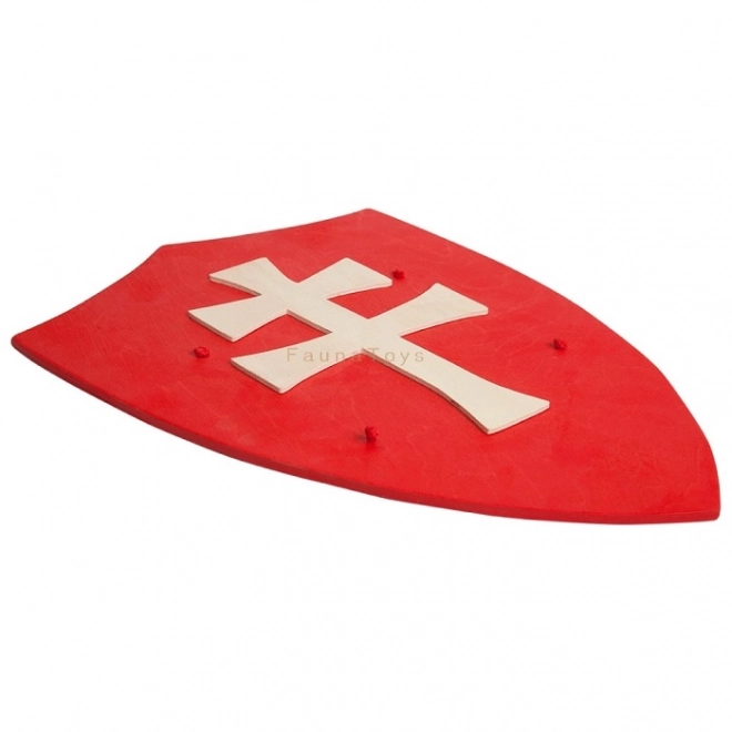 Fauna Houten Schild Dubbele Kruis