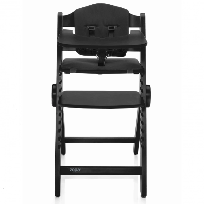Houten kinderstoel Clipp & Clapp, Zwart