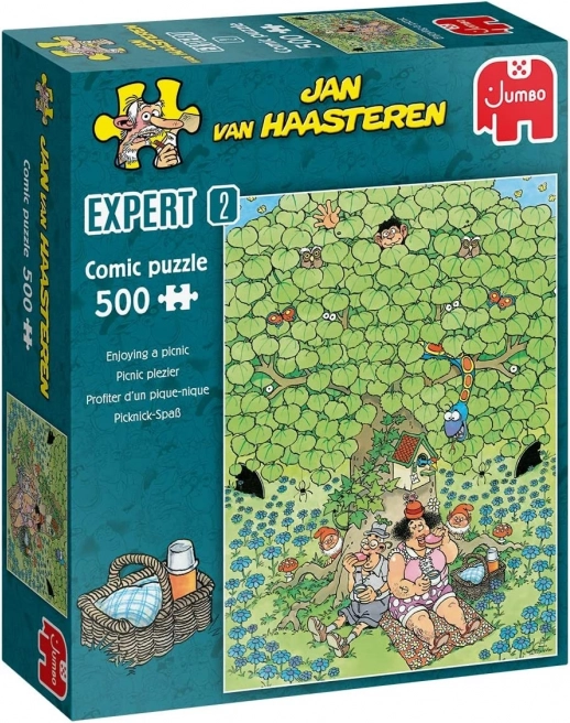 JUMBO puzzel Jan van Haasteren Expert 2: Picknickplezier 500 stukjes