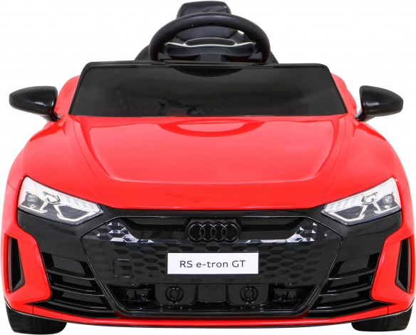 Elektrische loopauto Audi RS e-tron GT voor kinderen met 4x4, afstandsbediening en LED – Rood