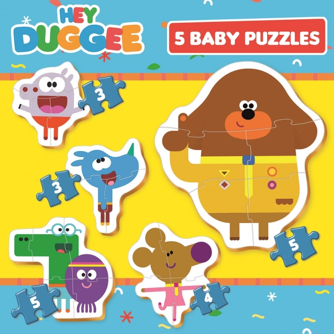 Educa Baby puzzel Hey Duggee 5v1