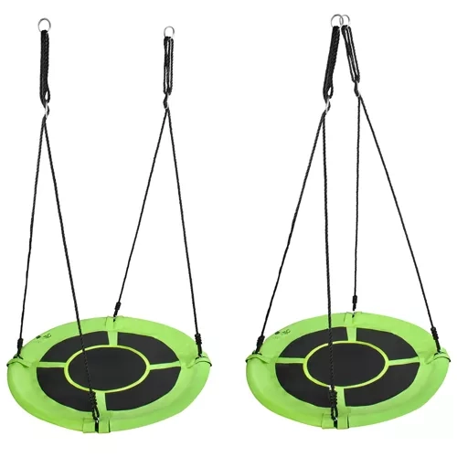 Schommel Stork Nest 120cm Groen-Zwart 23515