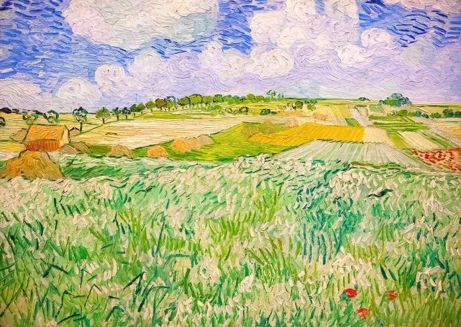 Puzzel Vincent van Gogh: Landschap in Auvers 1000 stukjes