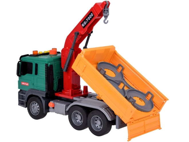 Educatieve vuilniswagen met containers Toytar