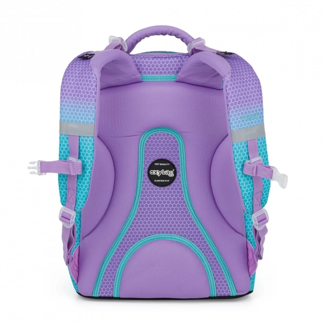 Schoolrugzak OXY Ombre Blauw- roze