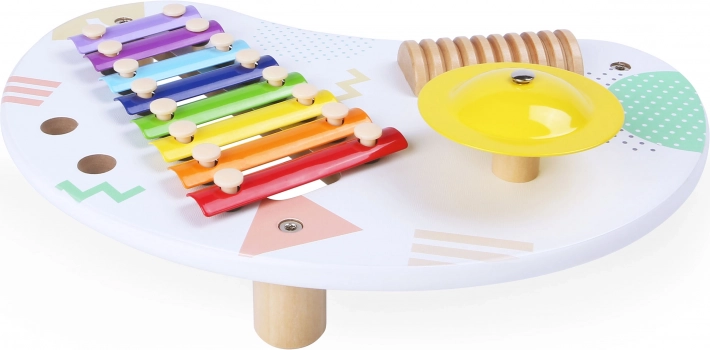 3 instrumenten in één tafel