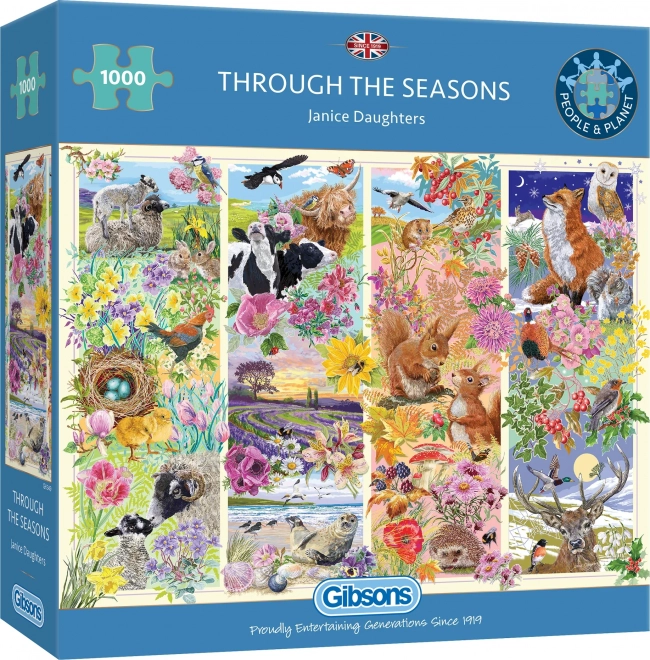 GIBSONS Puzzel Seizoenen 1000 Stukjes