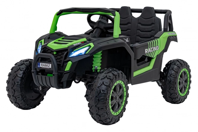 Elektrische kinderauto Buggy UTV 2000M Racing Groen