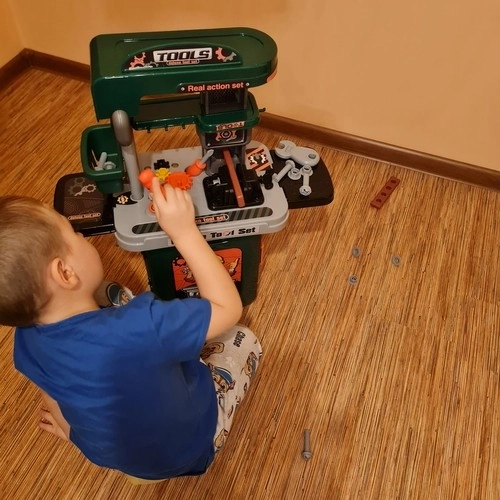 Kruzzel kinder werkplaats set 3-in-1