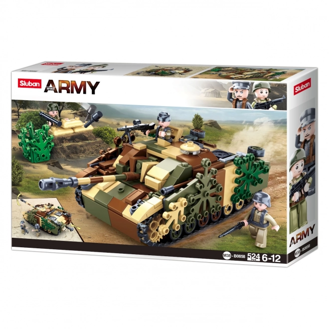 Sluban Leger N38-B0858 Gepantserde Tank