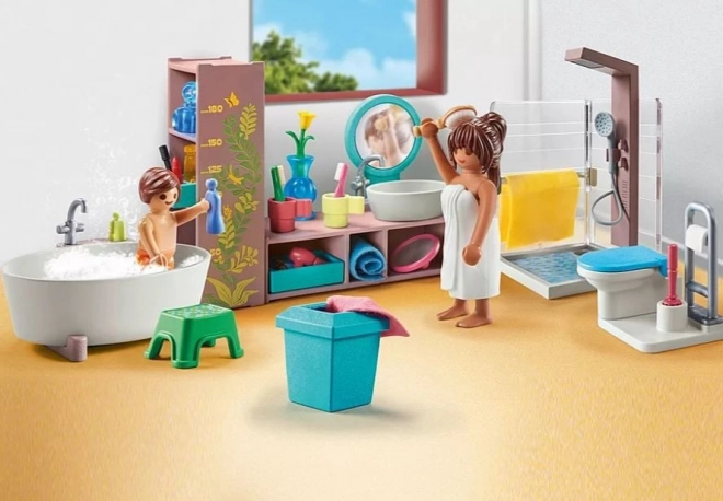 Set van figuren Mijn Leven Badkamer