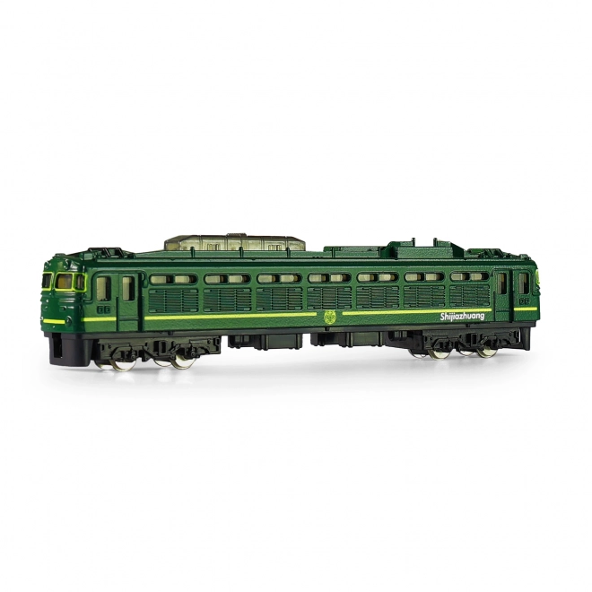 Metalen mini trein locomotief