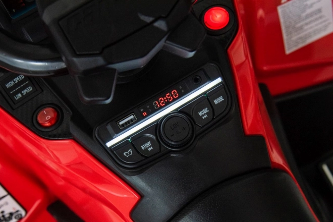 Elektrische kinderquad Can Am Outlander met bestuurder