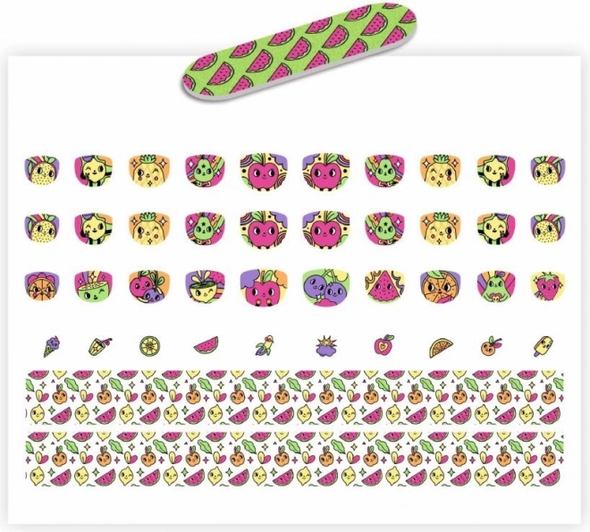 Nagelstickers Fruit DJECO
