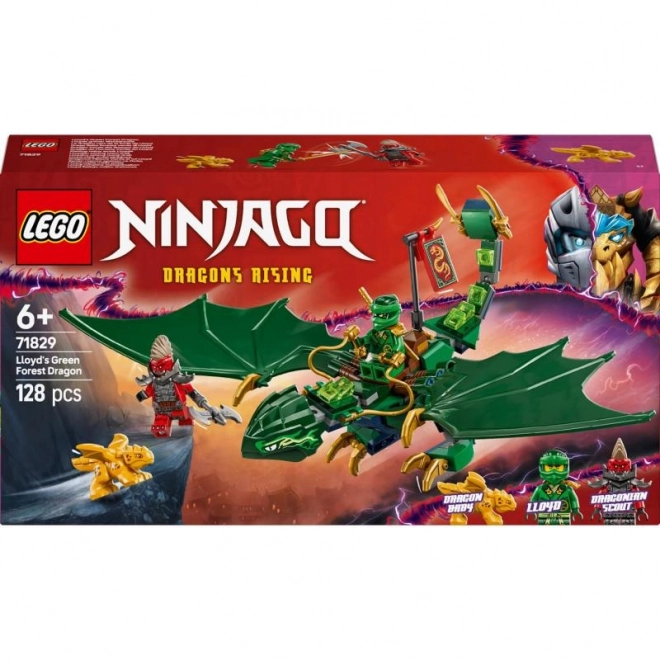 Lego Ninjago groene bosdraak van Lloyd