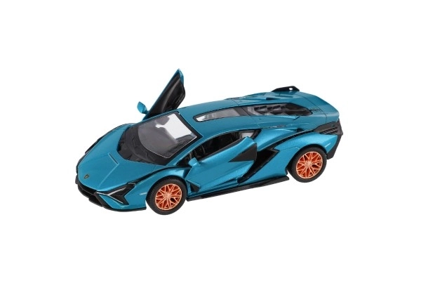 Auto Kinsmart Lamborghini Sián FKP 37 metaal/plastic 13cm mix kleuren