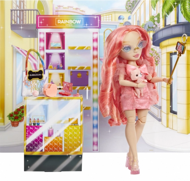 Rainbow High Nieuwe Vrienden Modepop - Pinkly Paige Roze