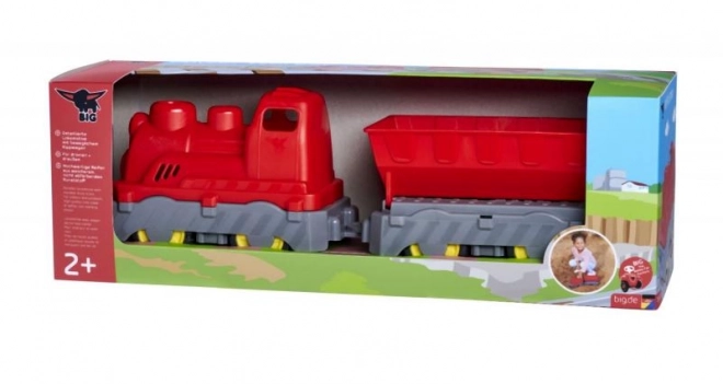 Mini Trein BIG Power Worker met wagon 45 cm
