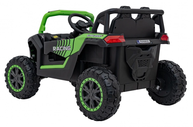 Elektrische kinderauto Buggy UTV 2000M Racing Groen