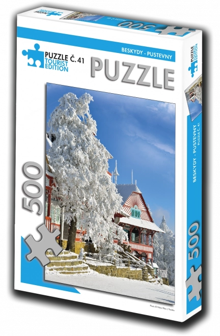 Puzzel Beskiden Pustevny 500 stukjes – toeristische editie