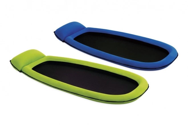 Luchtbed met koelnet voor drijven blauw INTEX