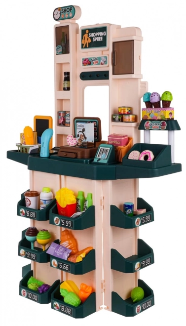 Winkel met licht- en geluidseffecten + accessoires