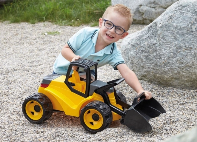 Grote Geel-Zwarte Lader Giga Trucks