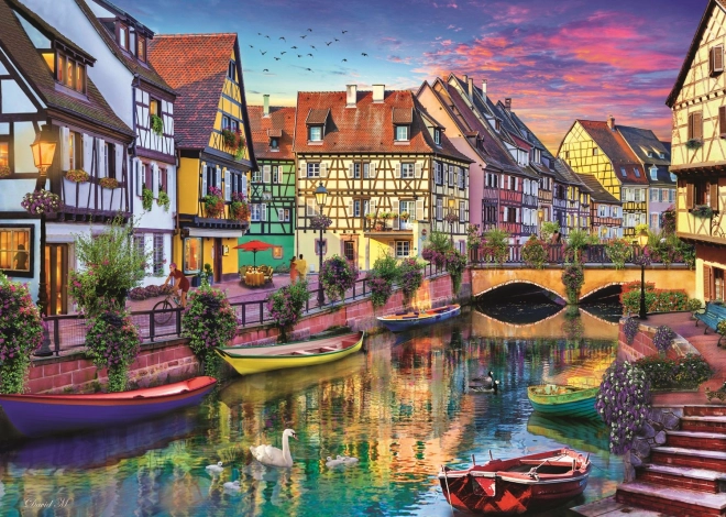 Puzzel 2000 stukjes Colmar Frankrijk