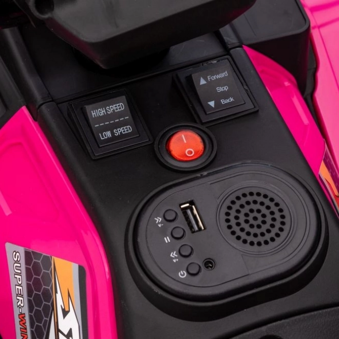 Elektrische kinderquad JC915 – Roze
