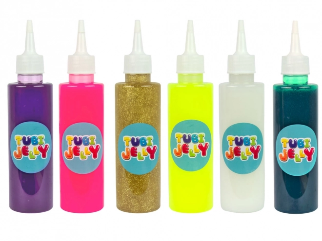 Tubi Jelly creatieve set zeemeermin 6 kleuren gelfiguren
