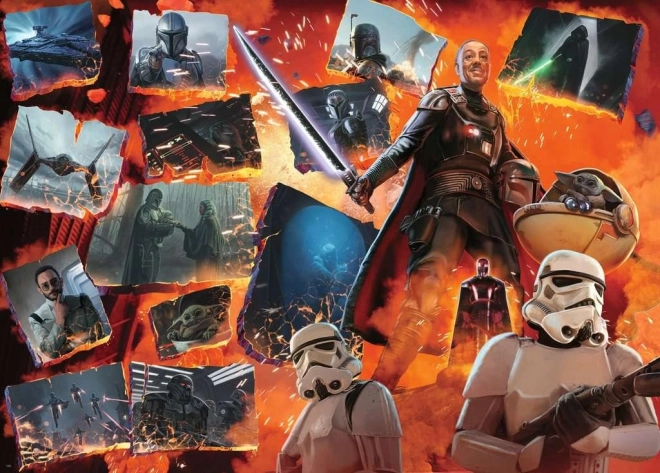Puzzel Star Wars schurken Moff Gideon 1000 stukjes