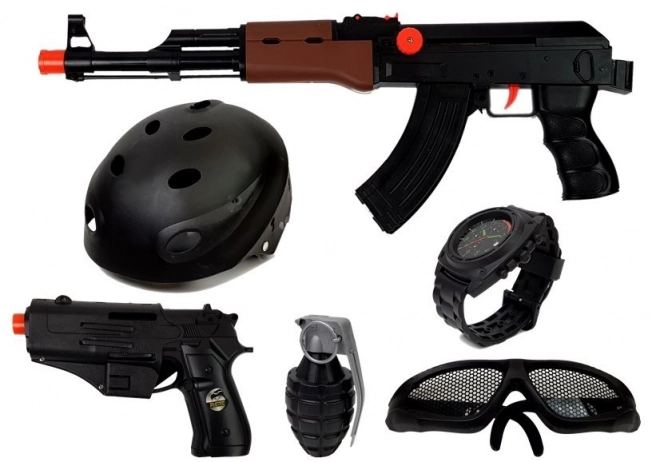 Kinderen S.W.A.T. Speelgoedset Met Pistolen en Helm