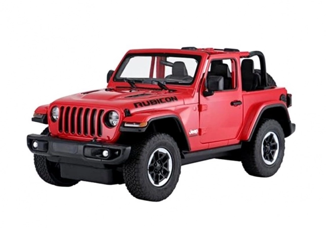 Auto R/C Jeep Wrangler Rubicon 1:14 Rastar – Rood