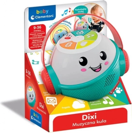 Dixi muziekbal – interactieve speelgoedbal voor peuters