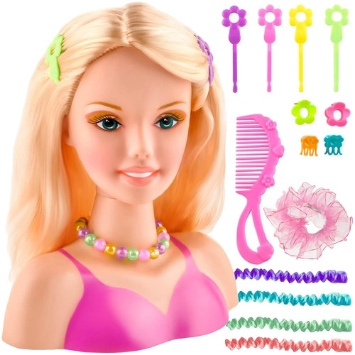 Stijlhoofd met accessoires 23437