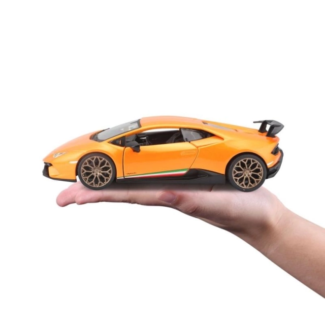 Lamborghini Huracan Performante oranje model 1:24