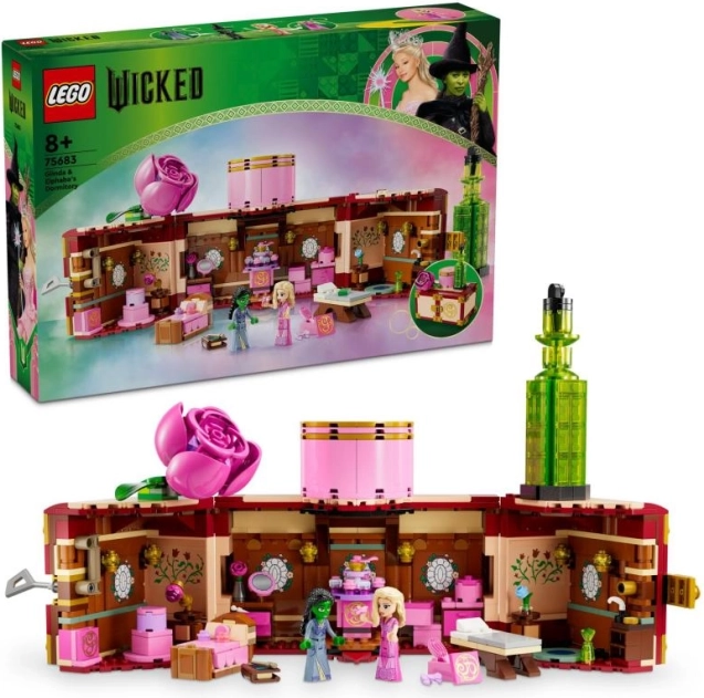 Bouwset Wicked Academie van Glinda en Elphaba