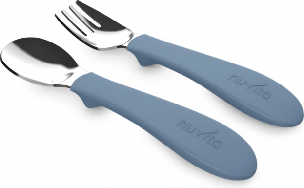 Set lepel en vork, Powder Blue
