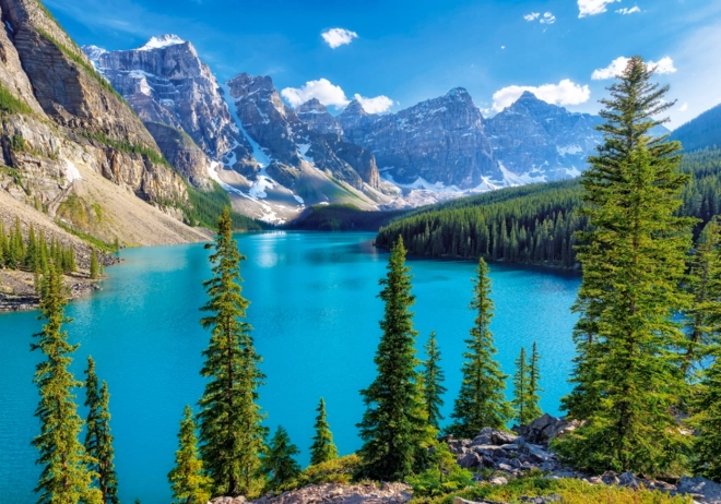 Puzzel 500 stukjes Moraine Lake Canada
