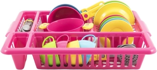 Kinderserviesset met afdruiprek – Set
