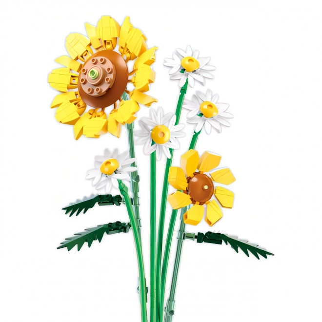 Sluban Bloemen M38-B1121A Zonnebloemen met margrieten